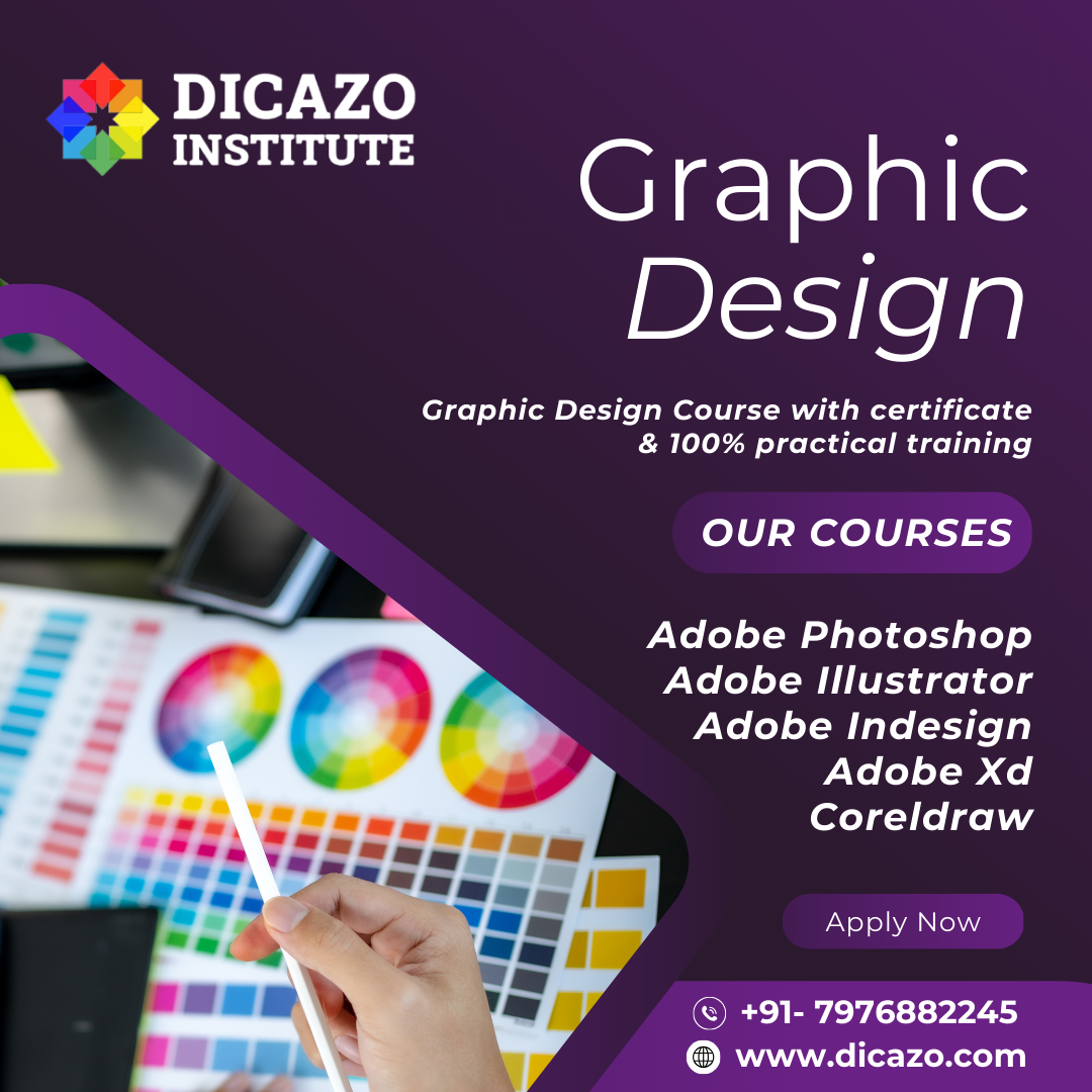 graphic design course online in Jaipur - Dicazo Computer Institute