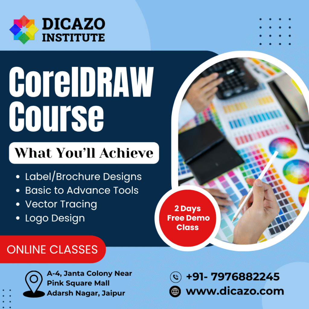 Online CorelDRAW Designing Training in Jaipur