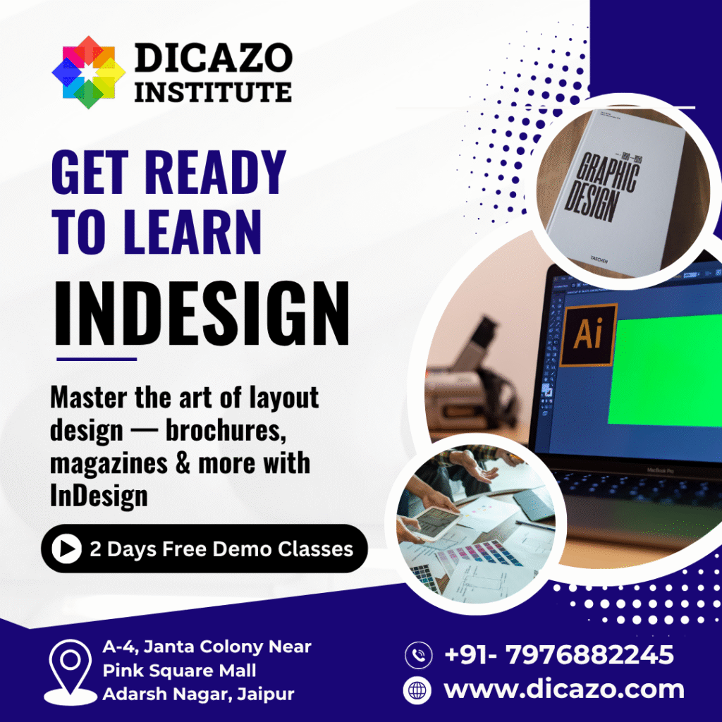 Learn InDesign online Jaipur
